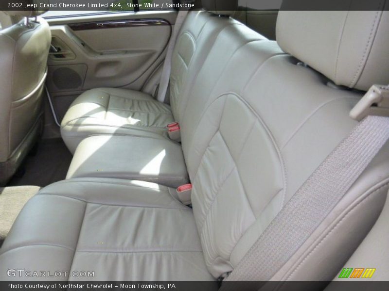 Stone White / Sandstone 2002 Jeep Grand Cherokee Limited 4x4