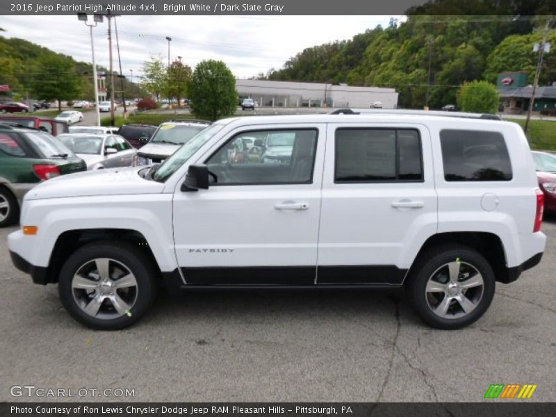 Bright White / Dark Slate Gray 2016 Jeep Patriot High Altitude 4x4