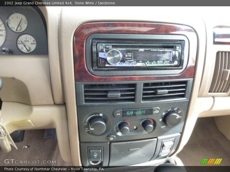 Stone White / Sandstone 2002 Jeep Grand Cherokee Limited 4x4