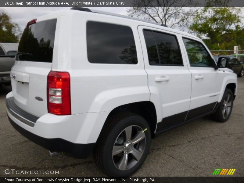 Bright White / Dark Slate Gray 2016 Jeep Patriot High Altitude 4x4