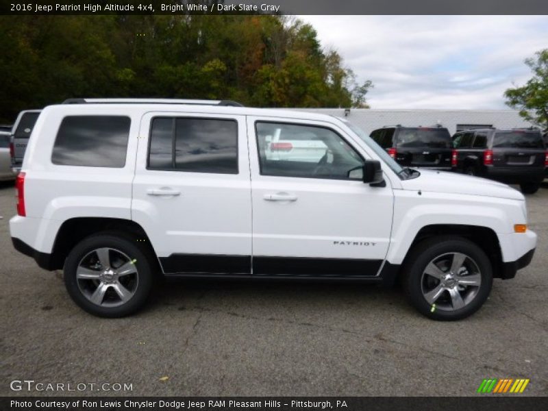 Bright White / Dark Slate Gray 2016 Jeep Patriot High Altitude 4x4