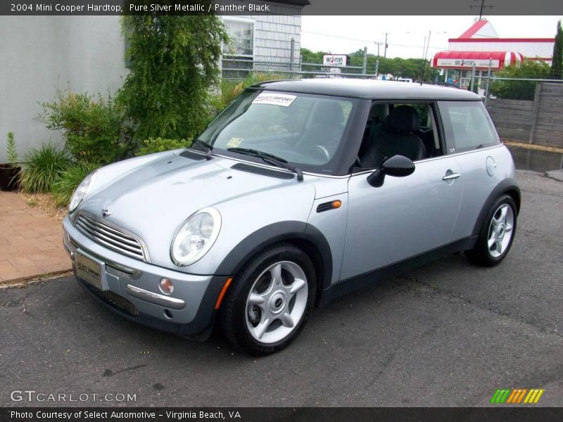 Pure Silver Metallic / Panther Black 2004 Mini Cooper Hardtop