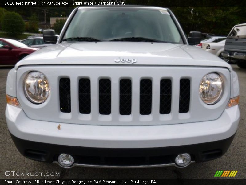 Bright White / Dark Slate Gray 2016 Jeep Patriot High Altitude 4x4