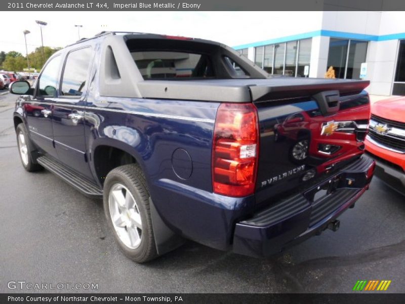 Imperial Blue Metallic / Ebony 2011 Chevrolet Avalanche LT 4x4