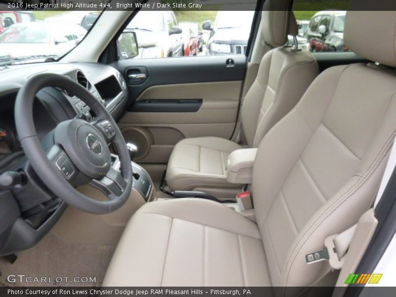 Bright White / Dark Slate Gray 2016 Jeep Patriot High Altitude 4x4