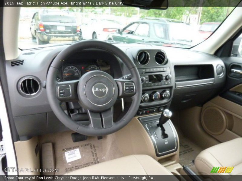 Bright White / Dark Slate Gray 2016 Jeep Patriot High Altitude 4x4