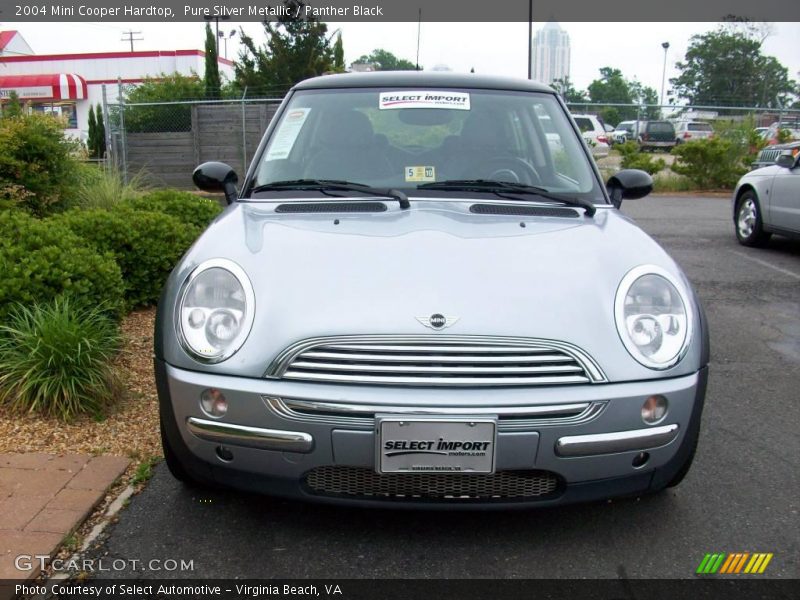 Pure Silver Metallic / Panther Black 2004 Mini Cooper Hardtop