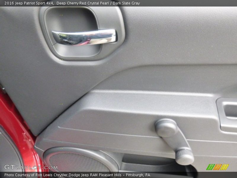 Deep Cherry Red Crystal Pearl / Dark Slate Gray 2016 Jeep Patriot Sport 4x4