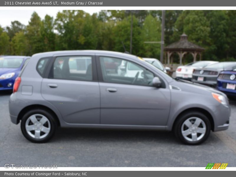 Medium Gray / Charcoal 2011 Chevrolet Aveo Aveo5 LT