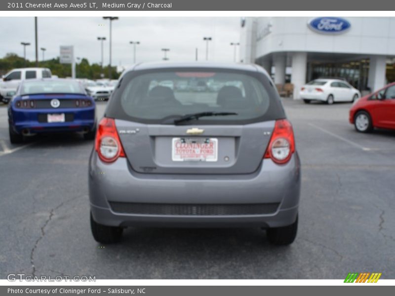 Medium Gray / Charcoal 2011 Chevrolet Aveo Aveo5 LT