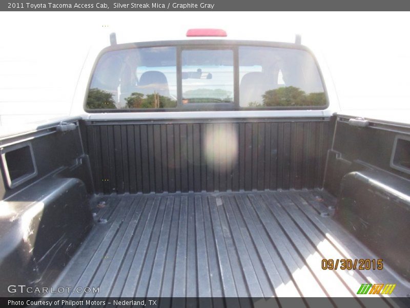 Silver Streak Mica / Graphite Gray 2011 Toyota Tacoma Access Cab