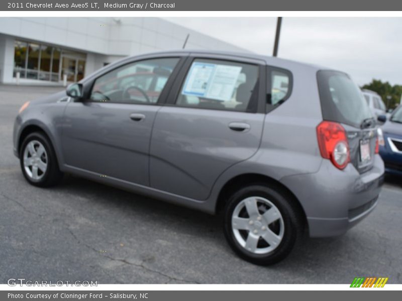 Medium Gray / Charcoal 2011 Chevrolet Aveo Aveo5 LT