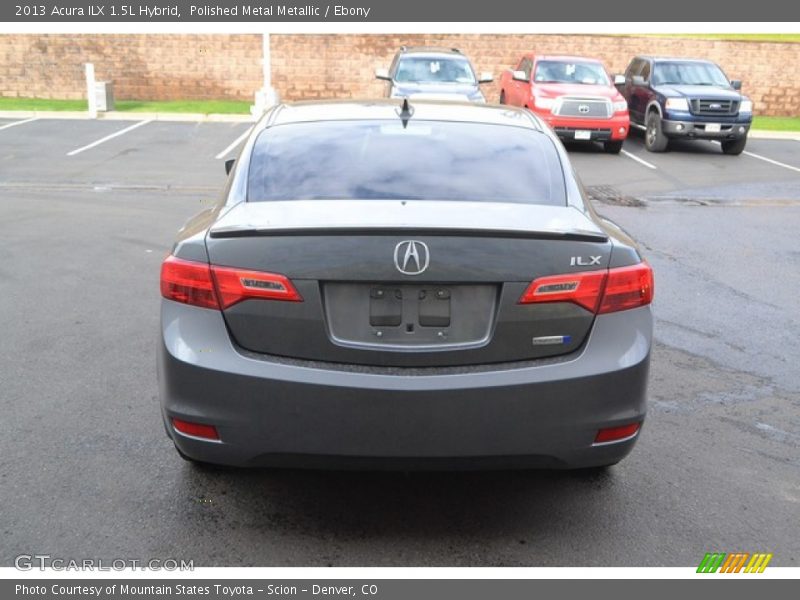 Polished Metal Metallic / Ebony 2013 Acura ILX 1.5L Hybrid