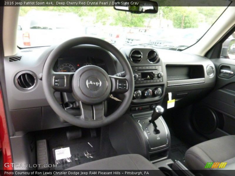 Deep Cherry Red Crystal Pearl / Dark Slate Gray 2016 Jeep Patriot Sport 4x4