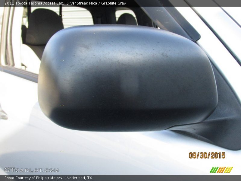 Silver Streak Mica / Graphite Gray 2011 Toyota Tacoma Access Cab