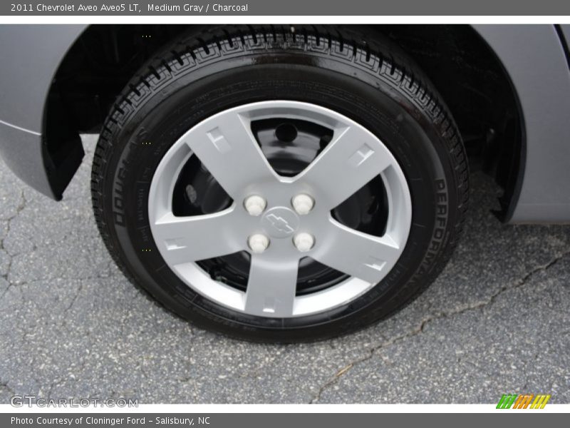 Medium Gray / Charcoal 2011 Chevrolet Aveo Aveo5 LT