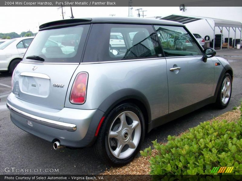 Pure Silver Metallic / Panther Black 2004 Mini Cooper Hardtop