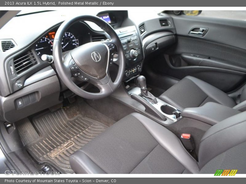 Ebony Interior - 2013 ILX 1.5L Hybrid 