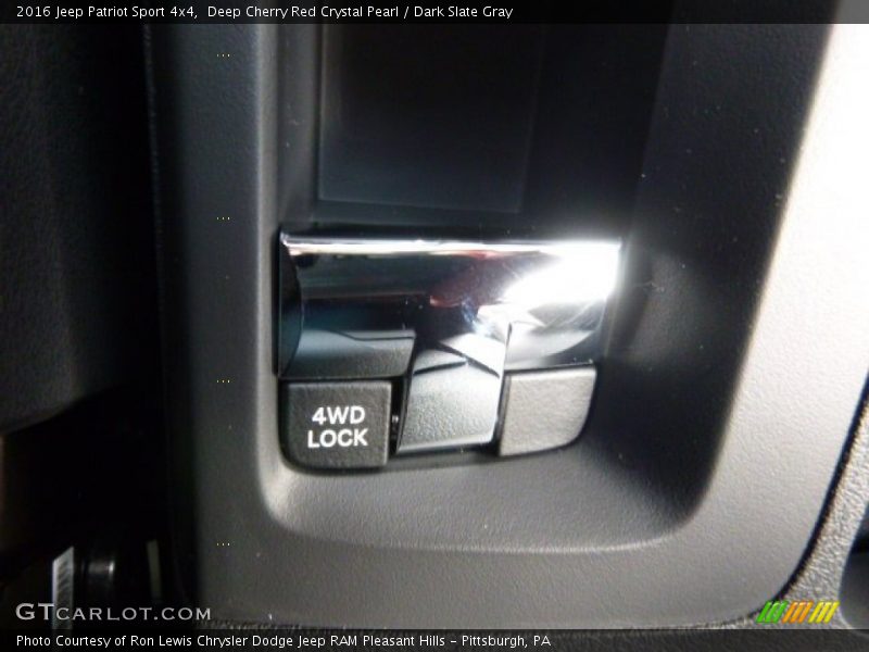Deep Cherry Red Crystal Pearl / Dark Slate Gray 2016 Jeep Patriot Sport 4x4