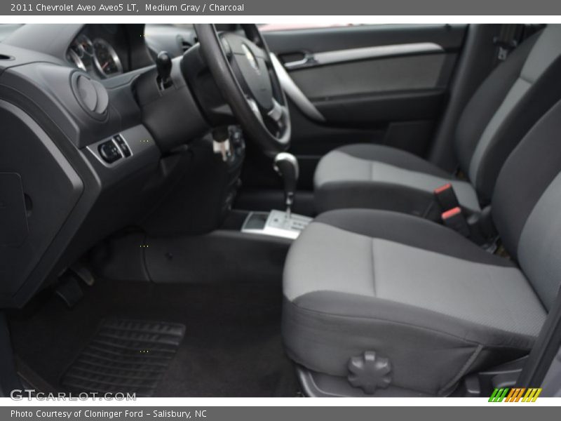 Medium Gray / Charcoal 2011 Chevrolet Aveo Aveo5 LT