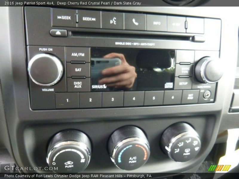Deep Cherry Red Crystal Pearl / Dark Slate Gray 2016 Jeep Patriot Sport 4x4