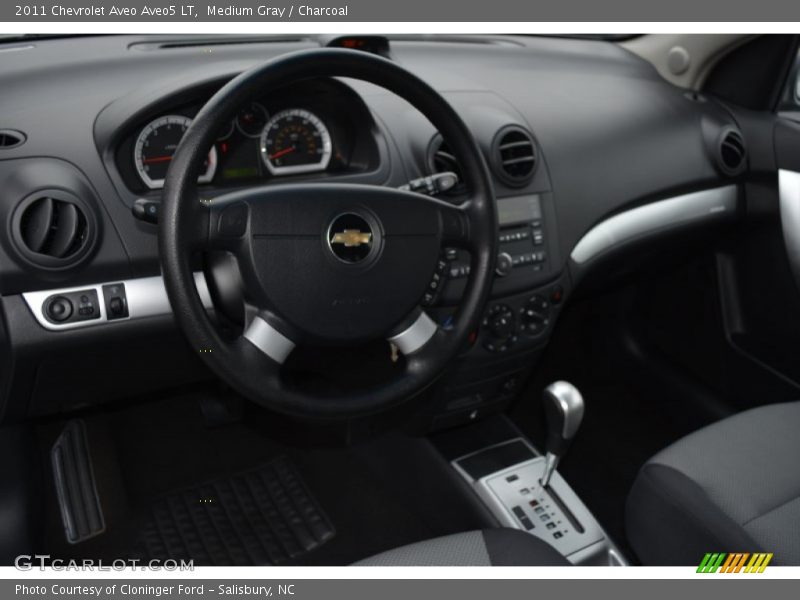 Medium Gray / Charcoal 2011 Chevrolet Aveo Aveo5 LT