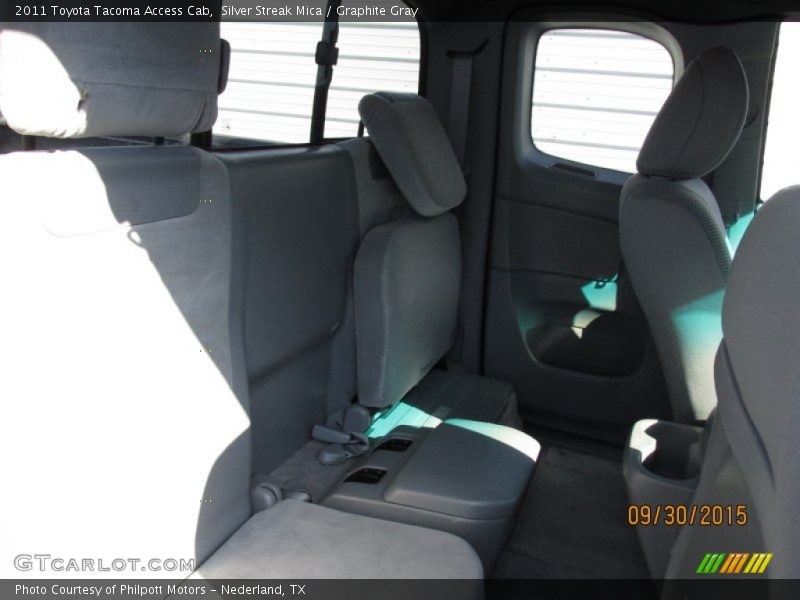 Silver Streak Mica / Graphite Gray 2011 Toyota Tacoma Access Cab