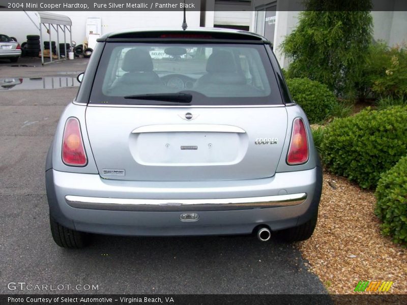 Pure Silver Metallic / Panther Black 2004 Mini Cooper Hardtop