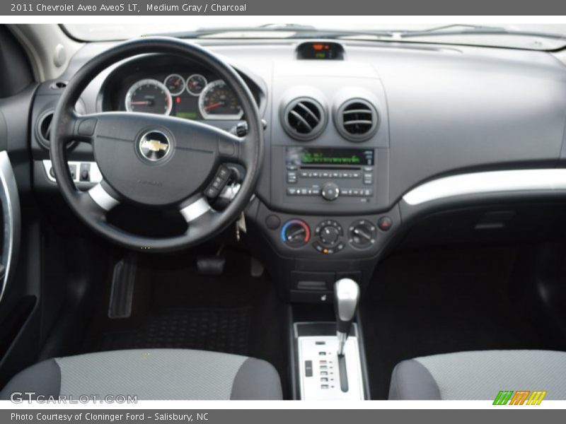 Medium Gray / Charcoal 2011 Chevrolet Aveo Aveo5 LT