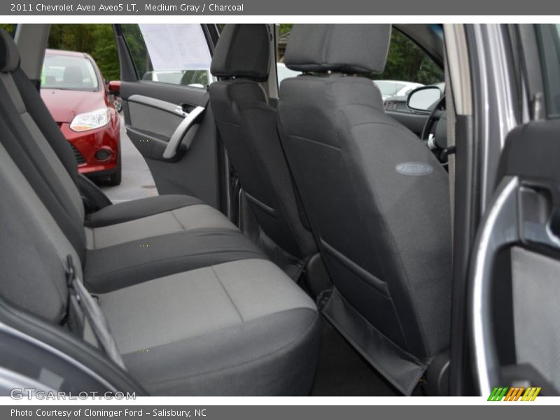 Medium Gray / Charcoal 2011 Chevrolet Aveo Aveo5 LT