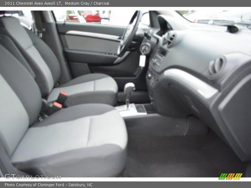 Medium Gray / Charcoal 2011 Chevrolet Aveo Aveo5 LT