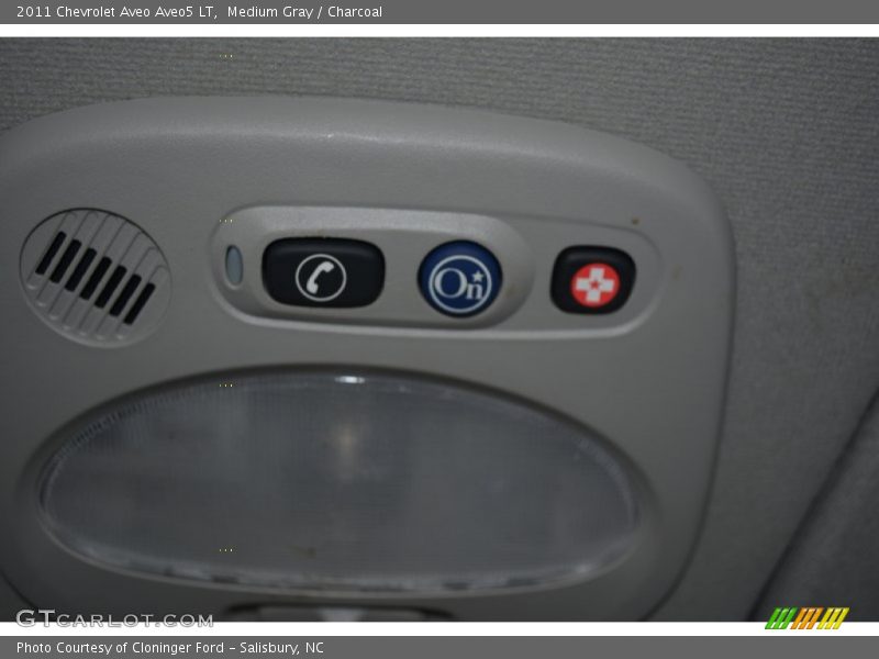 Medium Gray / Charcoal 2011 Chevrolet Aveo Aveo5 LT