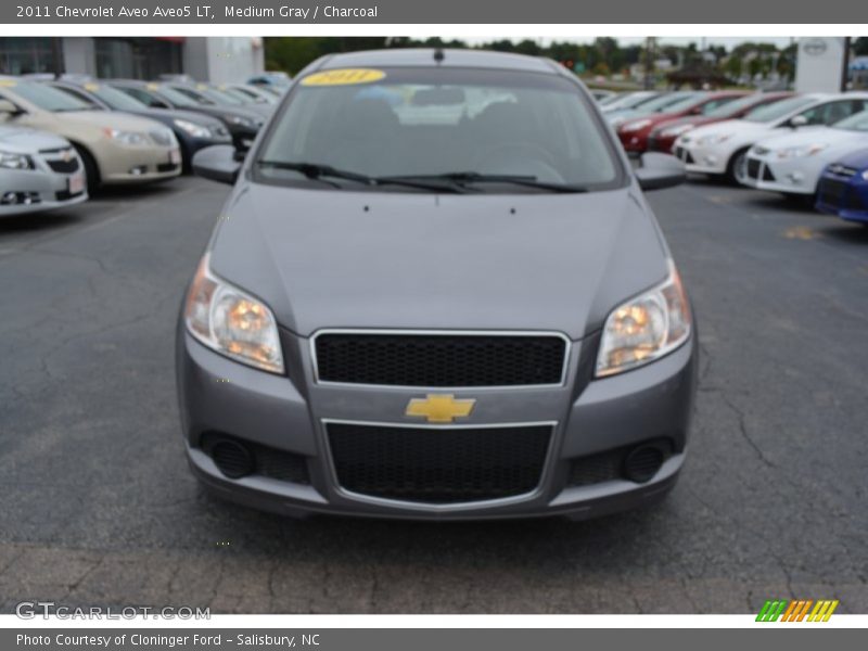 Medium Gray / Charcoal 2011 Chevrolet Aveo Aveo5 LT