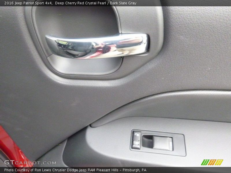 Deep Cherry Red Crystal Pearl / Dark Slate Gray 2016 Jeep Patriot Sport 4x4