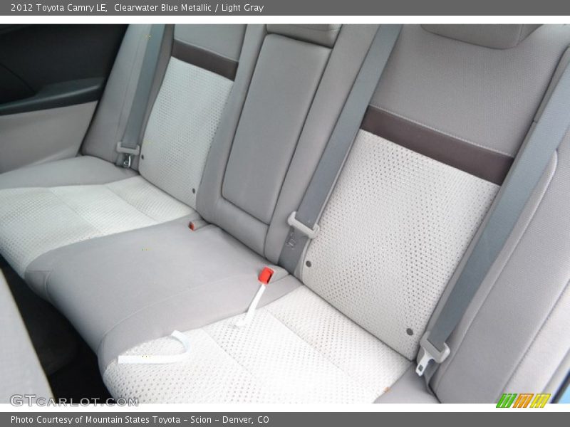Clearwater Blue Metallic / Light Gray 2012 Toyota Camry LE