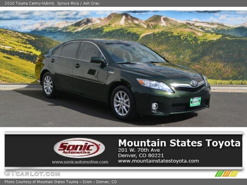 Spruce Mica / Ash Gray 2010 Toyota Camry Hybrid