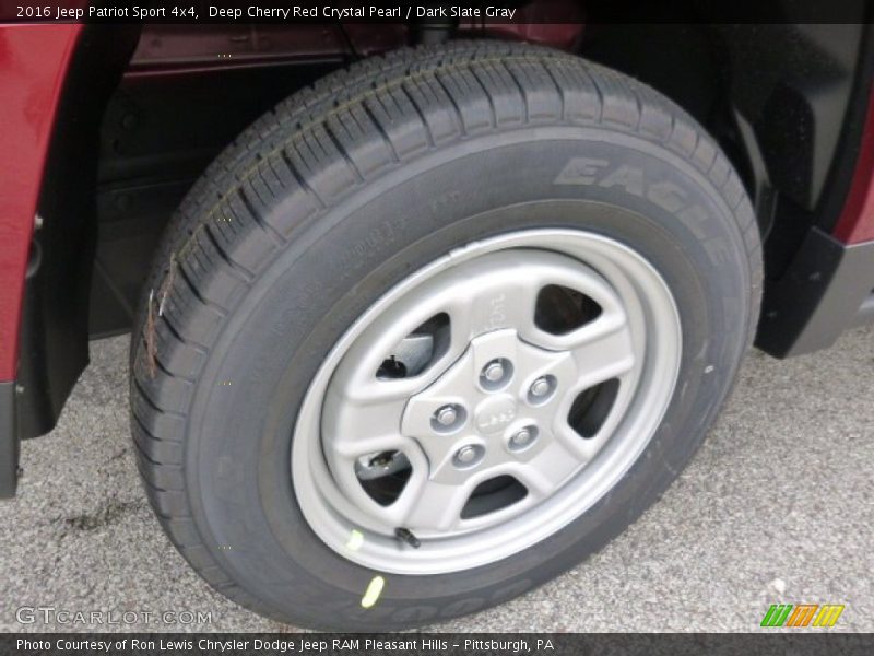 Deep Cherry Red Crystal Pearl / Dark Slate Gray 2016 Jeep Patriot Sport 4x4