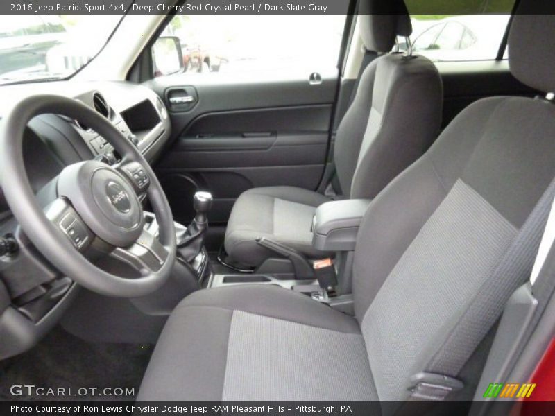 Deep Cherry Red Crystal Pearl / Dark Slate Gray 2016 Jeep Patriot Sport 4x4