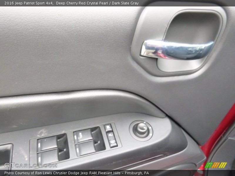 Deep Cherry Red Crystal Pearl / Dark Slate Gray 2016 Jeep Patriot Sport 4x4