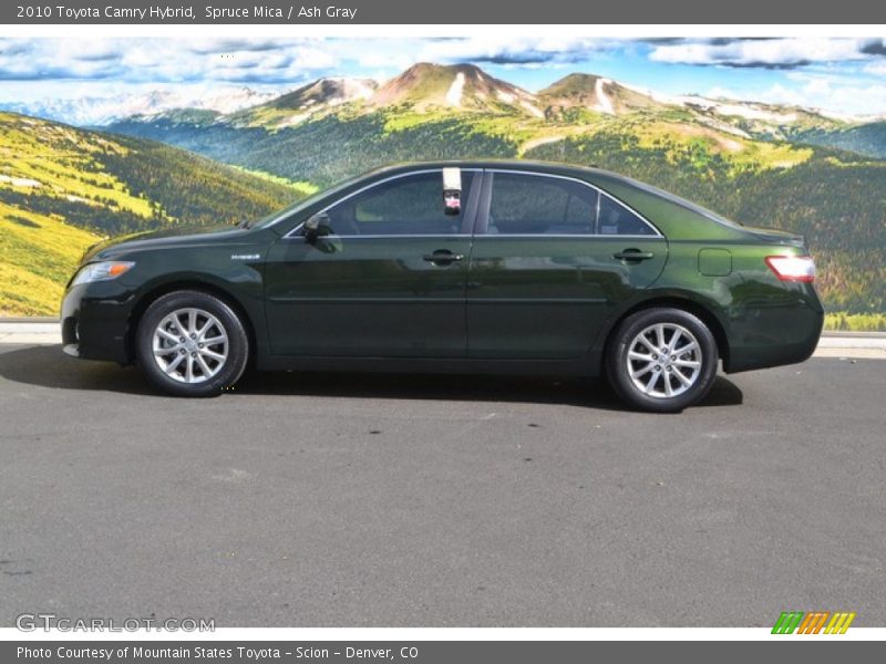 Spruce Mica / Ash Gray 2010 Toyota Camry Hybrid