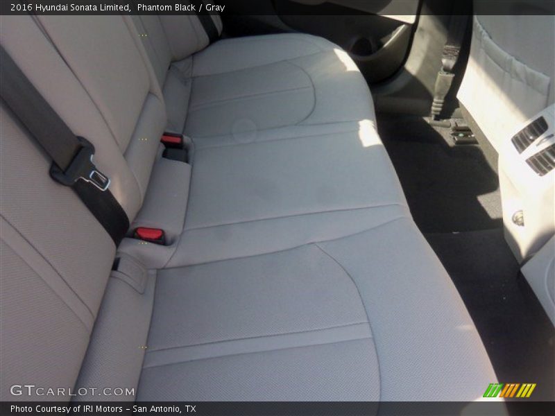 Phantom Black / Gray 2016 Hyundai Sonata Limited