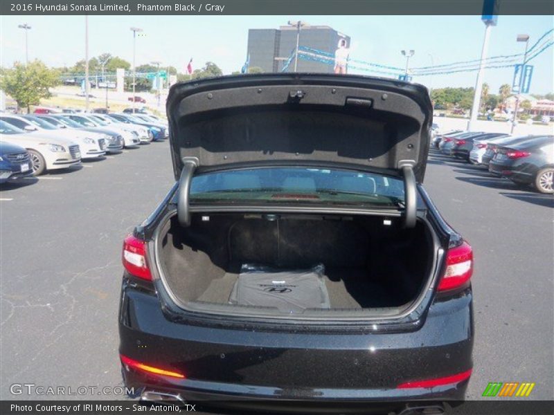 Phantom Black / Gray 2016 Hyundai Sonata Limited