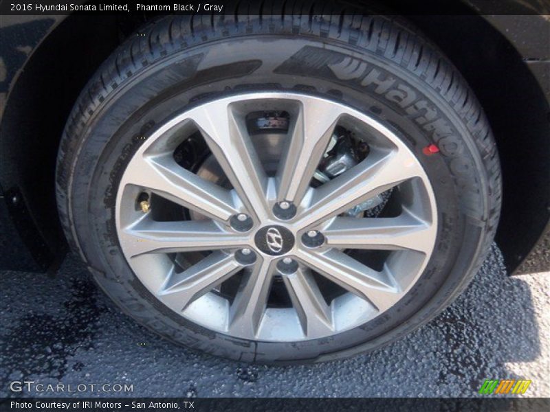 Phantom Black / Gray 2016 Hyundai Sonata Limited