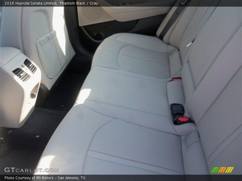 Phantom Black / Gray 2016 Hyundai Sonata Limited