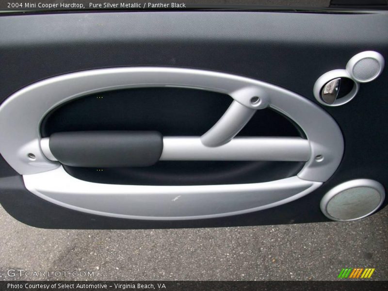 Pure Silver Metallic / Panther Black 2004 Mini Cooper Hardtop