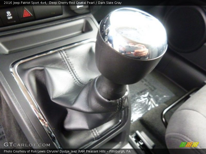 Deep Cherry Red Crystal Pearl / Dark Slate Gray 2016 Jeep Patriot Sport 4x4