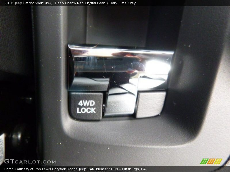 Deep Cherry Red Crystal Pearl / Dark Slate Gray 2016 Jeep Patriot Sport 4x4