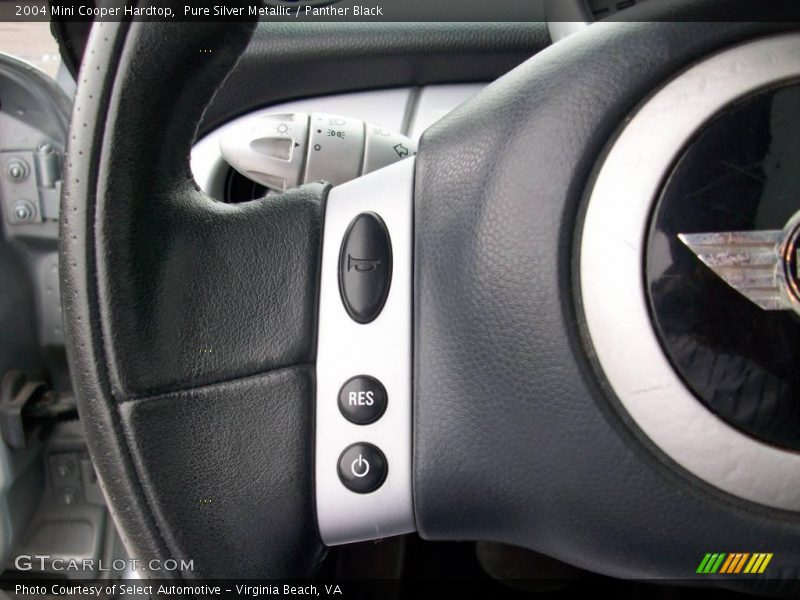 Pure Silver Metallic / Panther Black 2004 Mini Cooper Hardtop