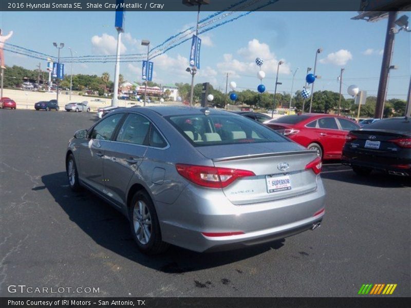 Shale Gray Metallic / Gray 2016 Hyundai Sonata SE