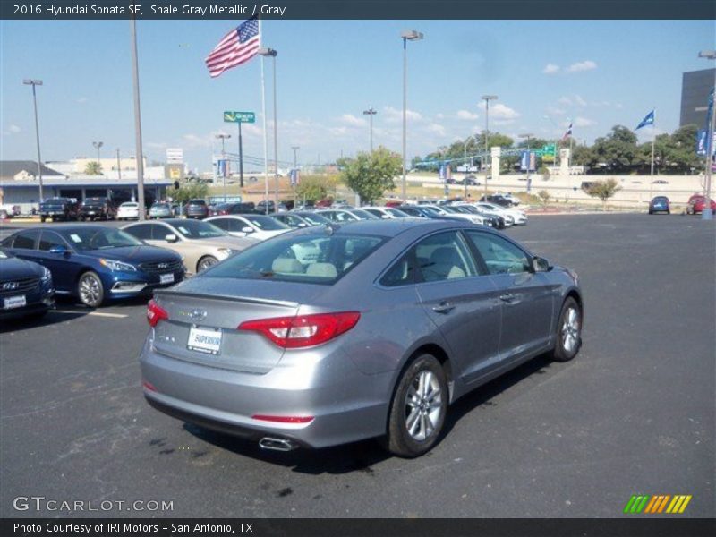 Shale Gray Metallic / Gray 2016 Hyundai Sonata SE